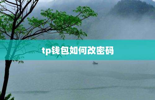 tp钱包如何改密码