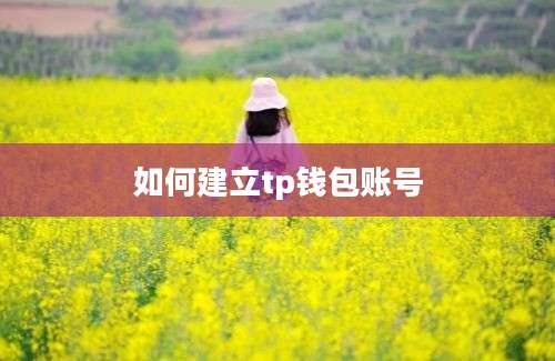 如何建立tp钱包账号