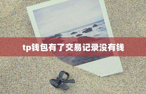 tp钱包有了交易记录没有钱