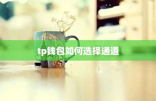 tp钱包如何选择通道