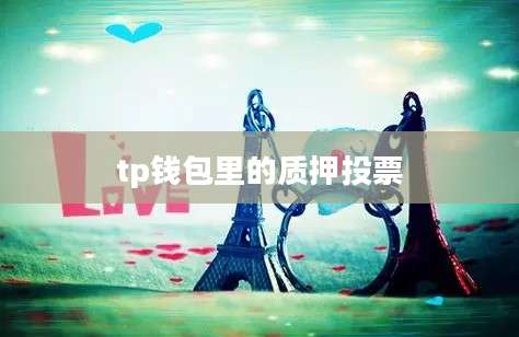 tp钱包里的质押投票