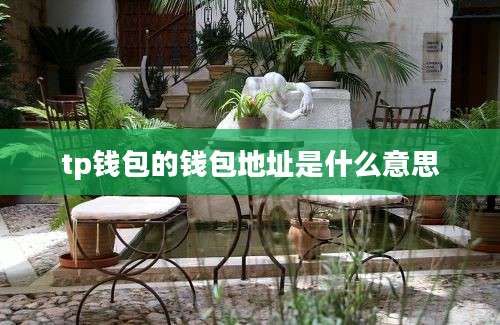 tp钱包的钱包地址是什么意思
