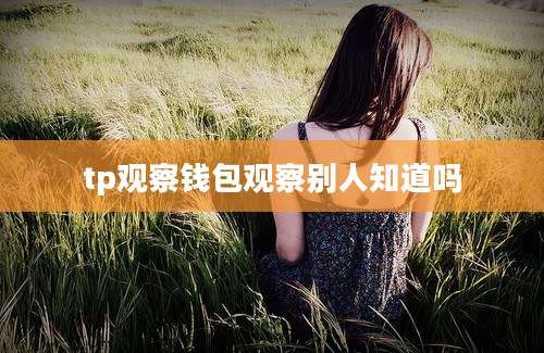 tp观察钱包观察别人知道吗