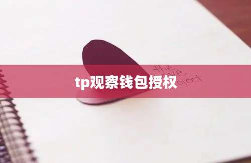 tp观察钱包授权