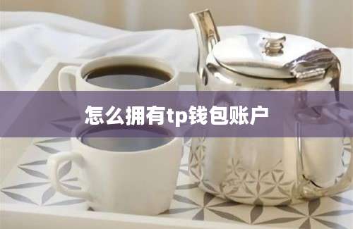 怎么拥有tp钱包账户