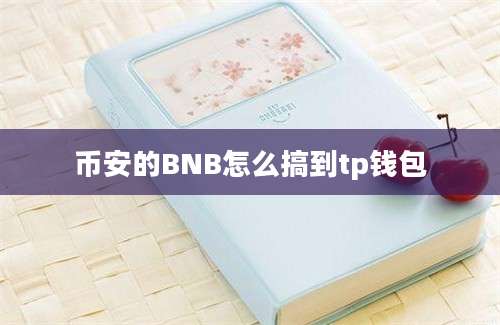 币安的BNB怎么搞到tp钱包