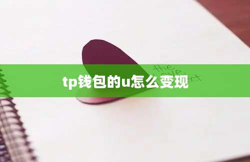 tp钱包的u怎么变现
