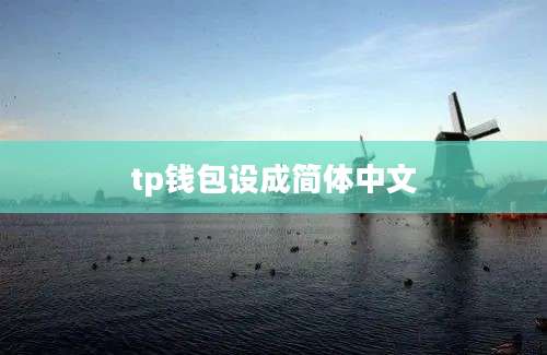 tp钱包设成简体中文