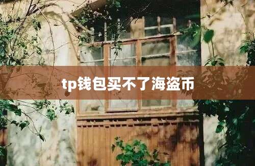 tp钱包买不了海盗币