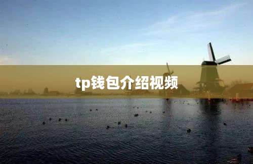tp钱包介绍视频