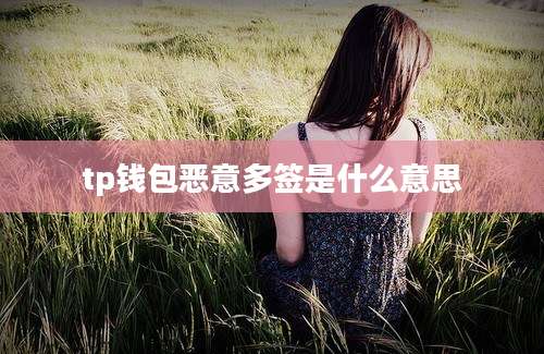 tp钱包恶意多签是什么意思